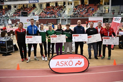 Preisverleihung ASKÖ Leichtathletik Nachwuchs-Cup 2023
