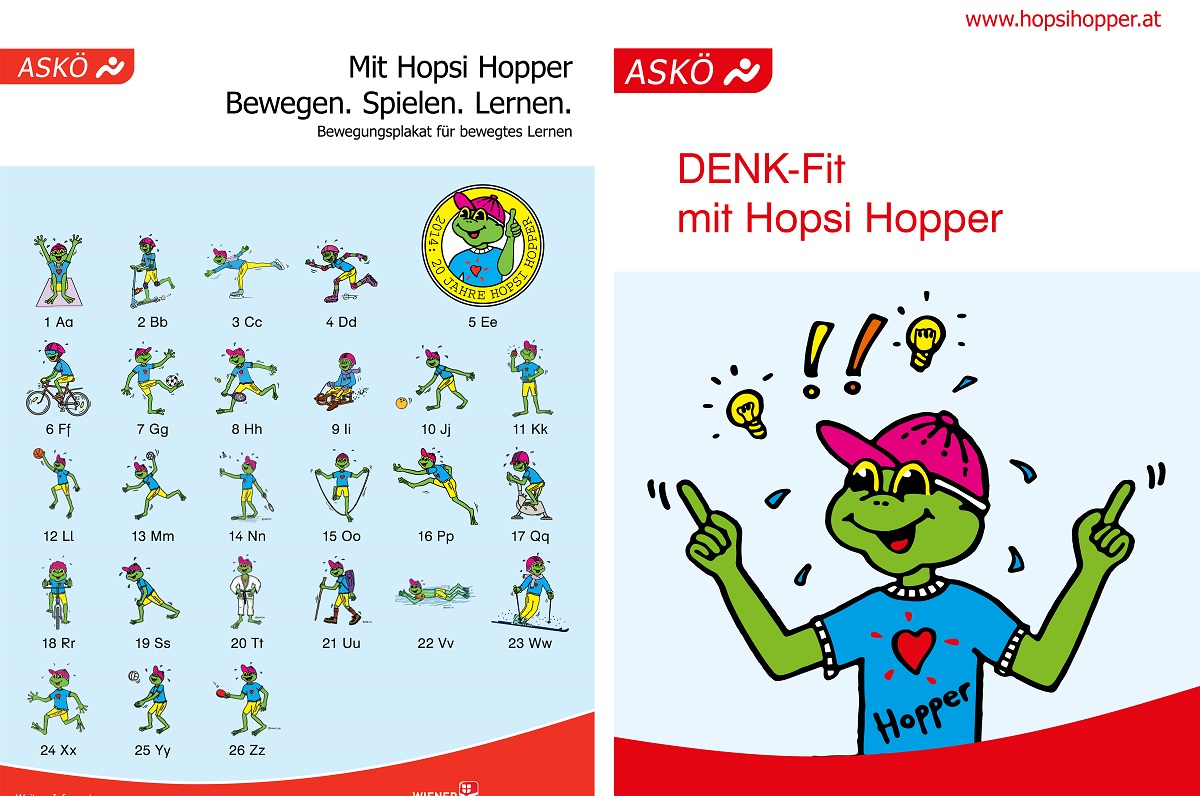 ASKÖ-Fit-FROSCH Hopsi Hopper